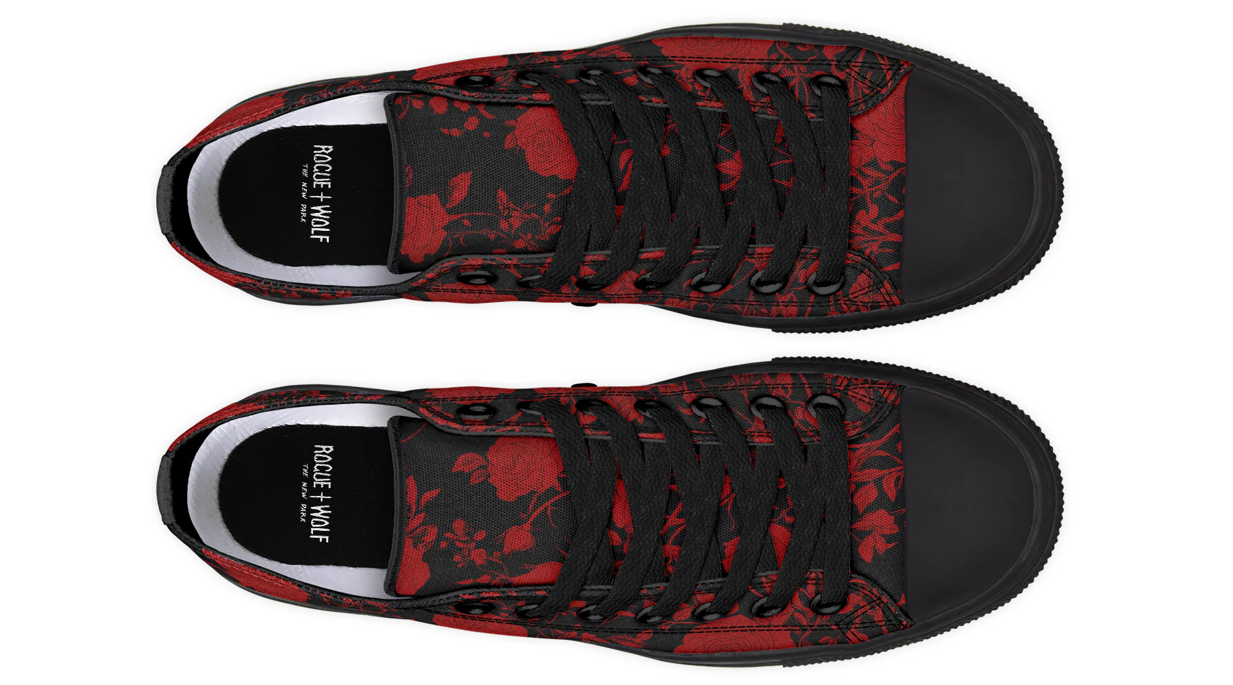 Blood Rose Romance Low Tops - Image 9