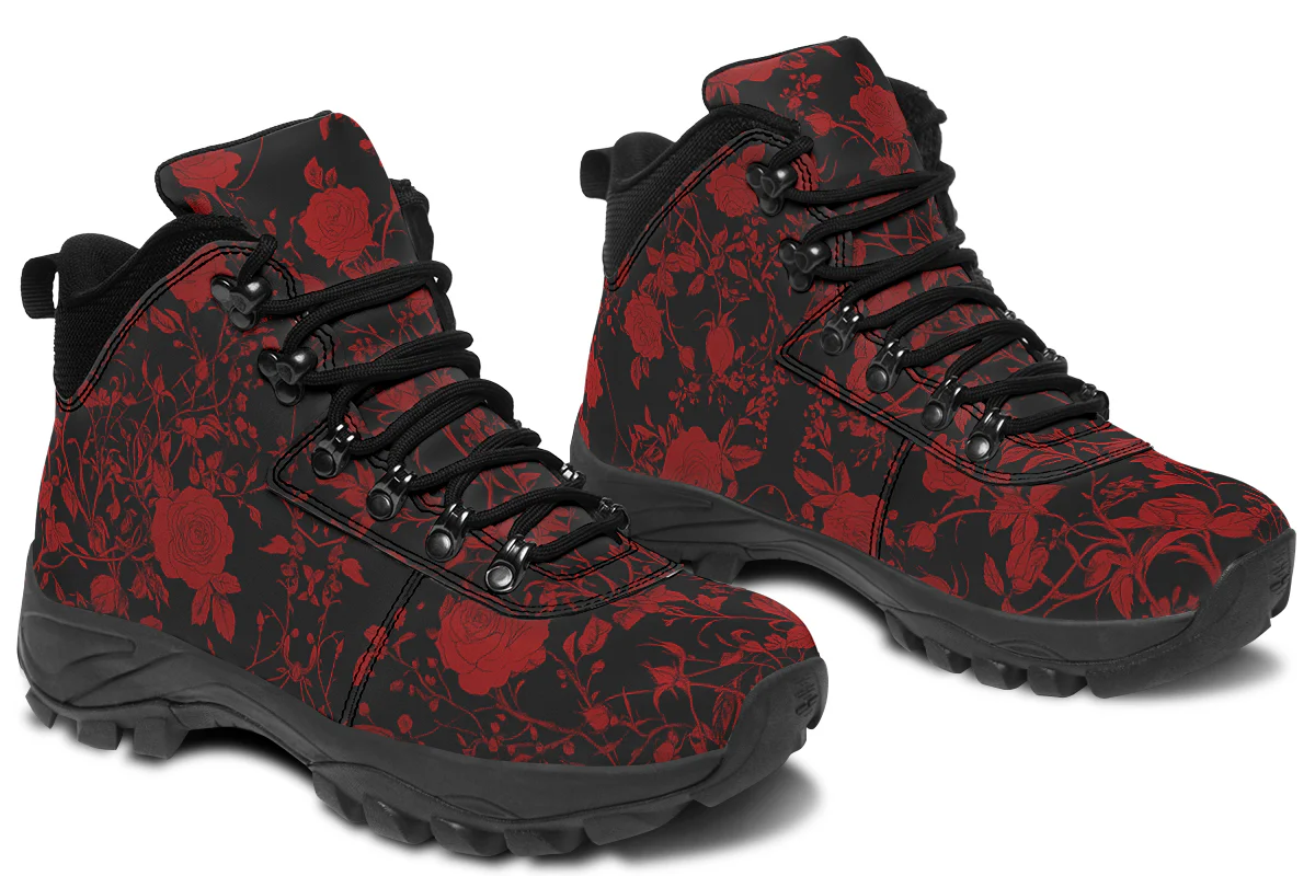 Blood Rose Romance Outdoor Boots - Image 10