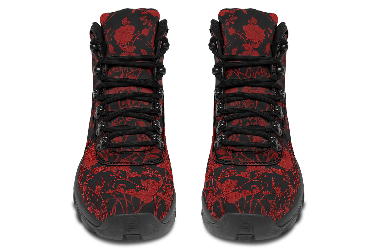 Blood Rose Romance Outdoor Boots - Image 4