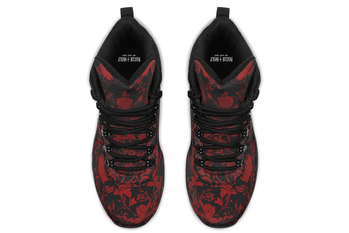 Blood Rose Romance Outdoor Boots - Image 6