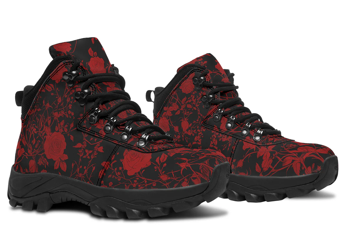 Blood Rose Romance Outdoor Boots - Image 8