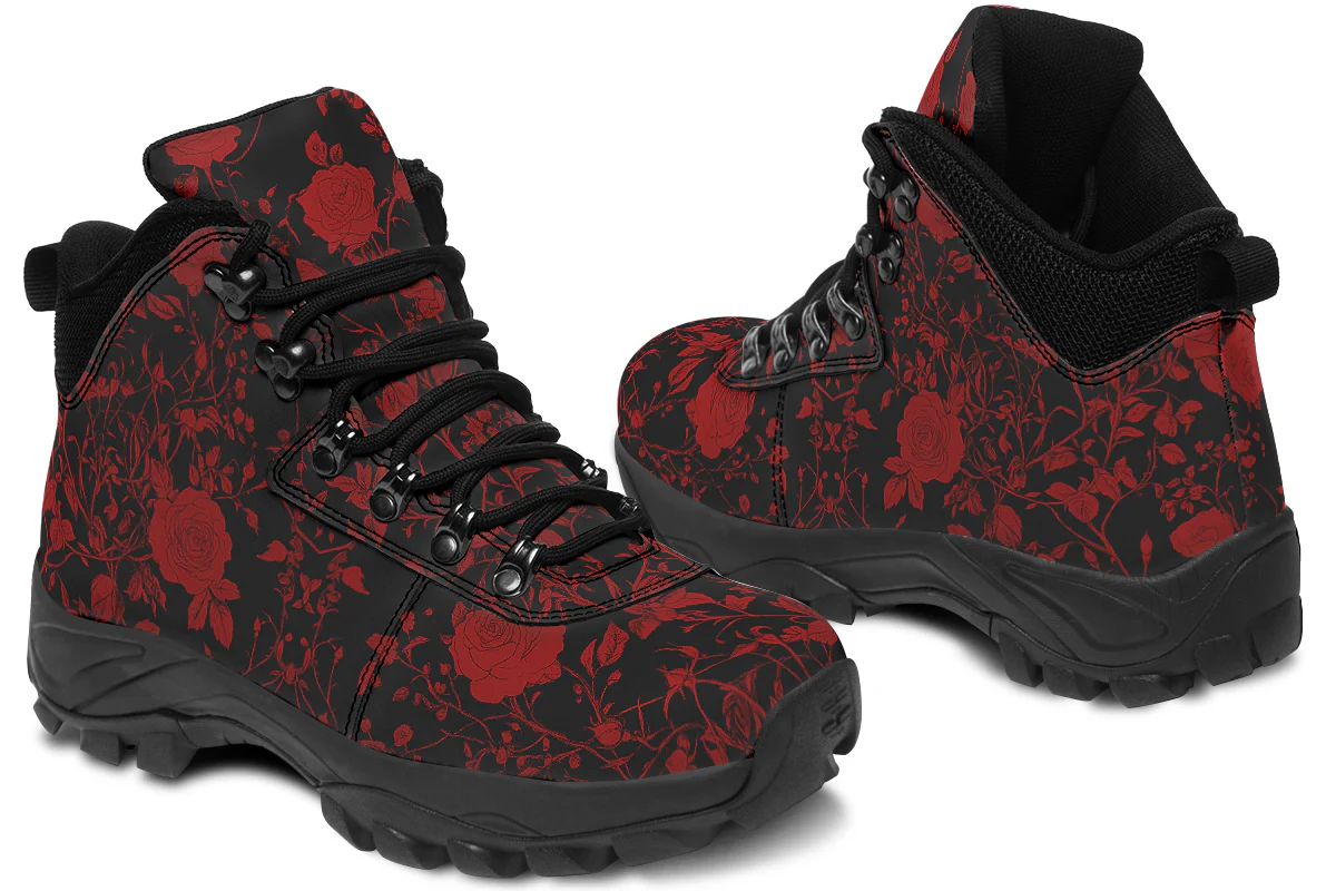 Blood Rose Romance Outdoor Boots - Image 9