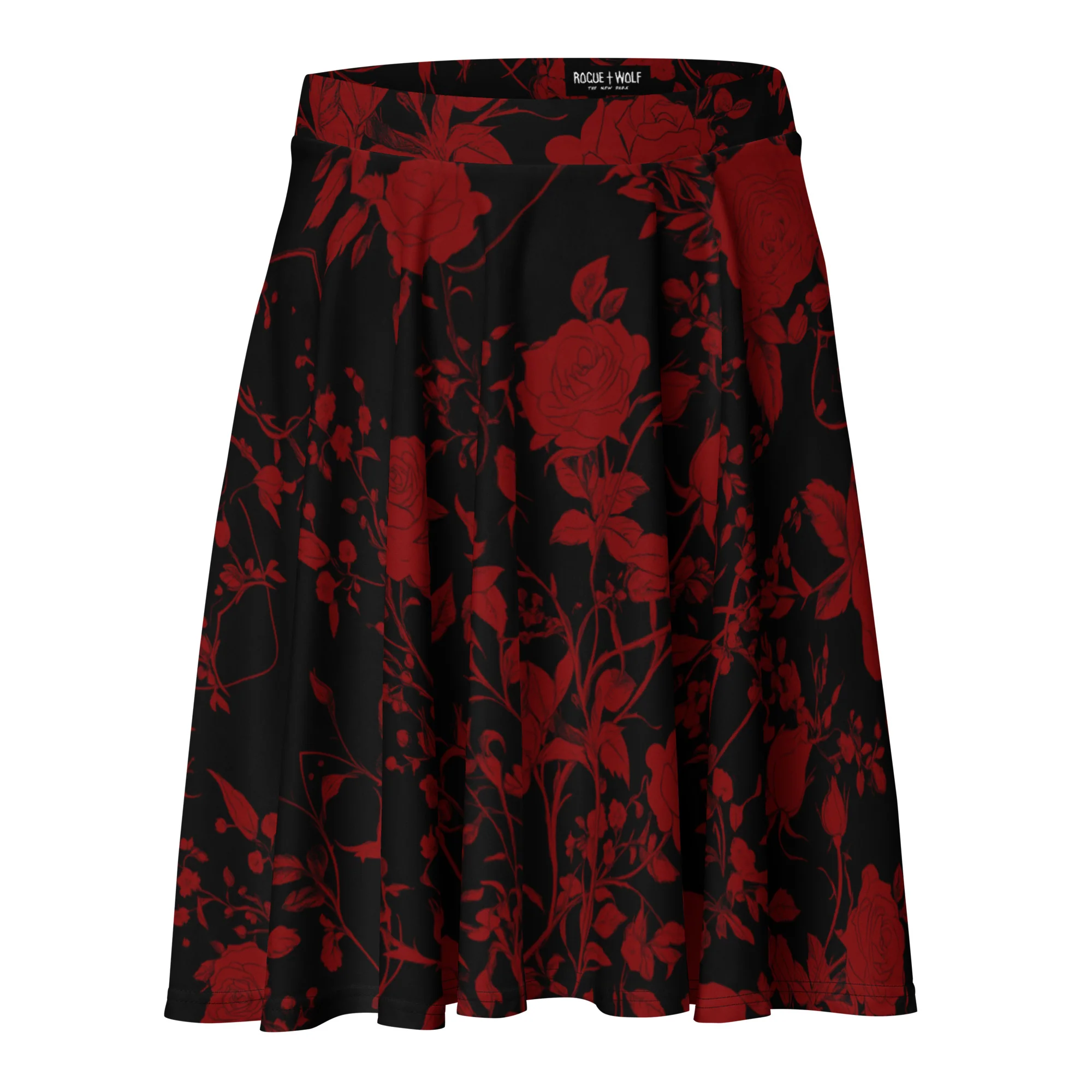 Blood Rose Romance Skater Skirt - Image 4