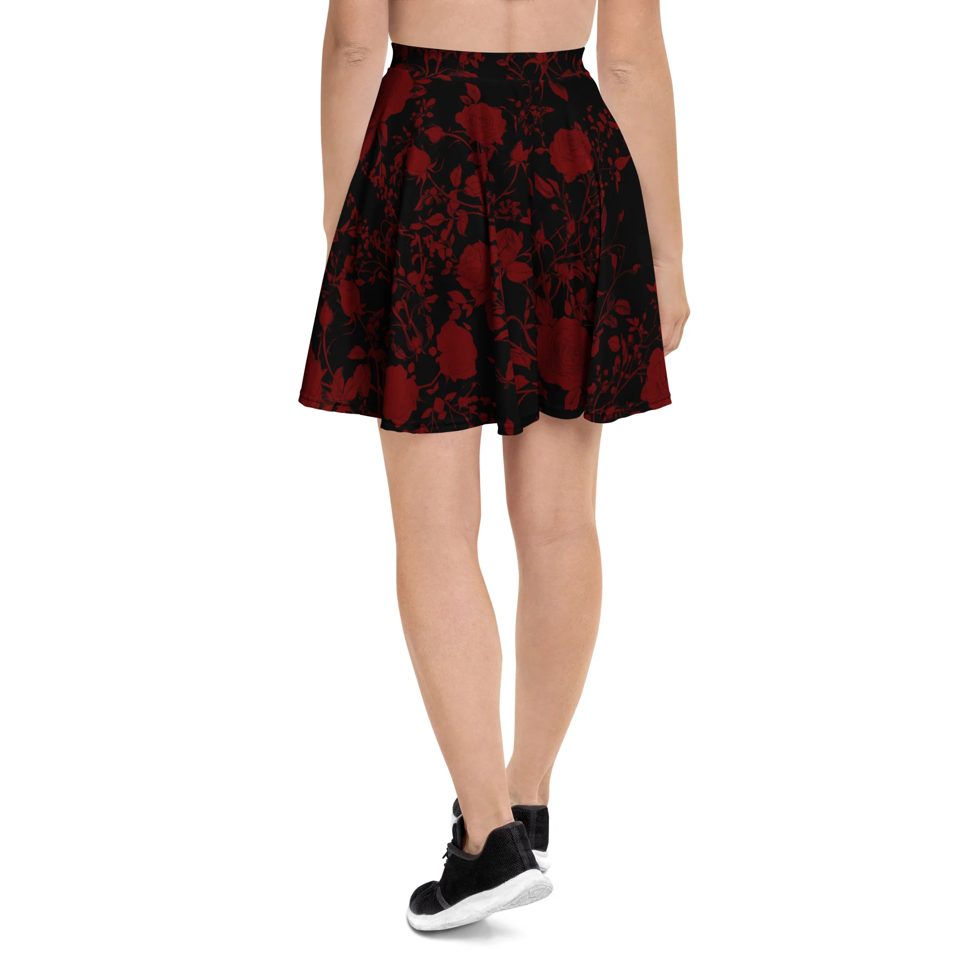 Blood Rose Romance Skater Skirt - Image 6