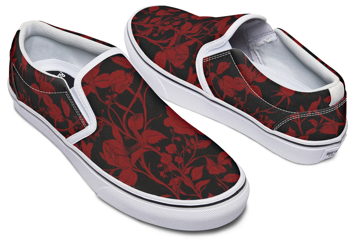 Blood Rose Romance Slipons - Image 14