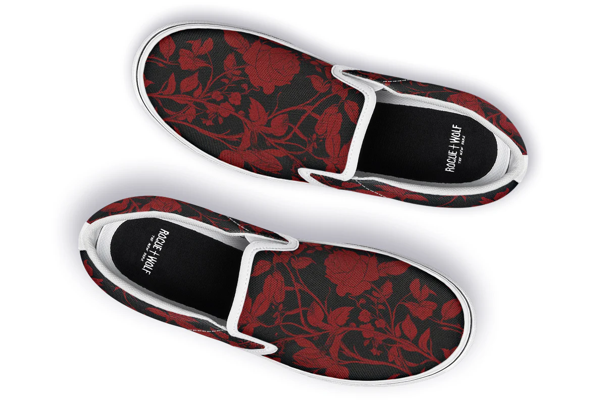 Blood Rose Romance Slipons - Image 15