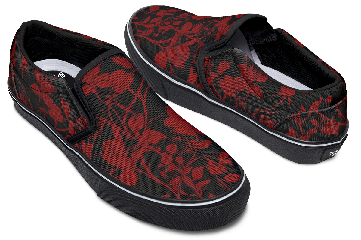 Blood Rose Romance Slipons - Image 6