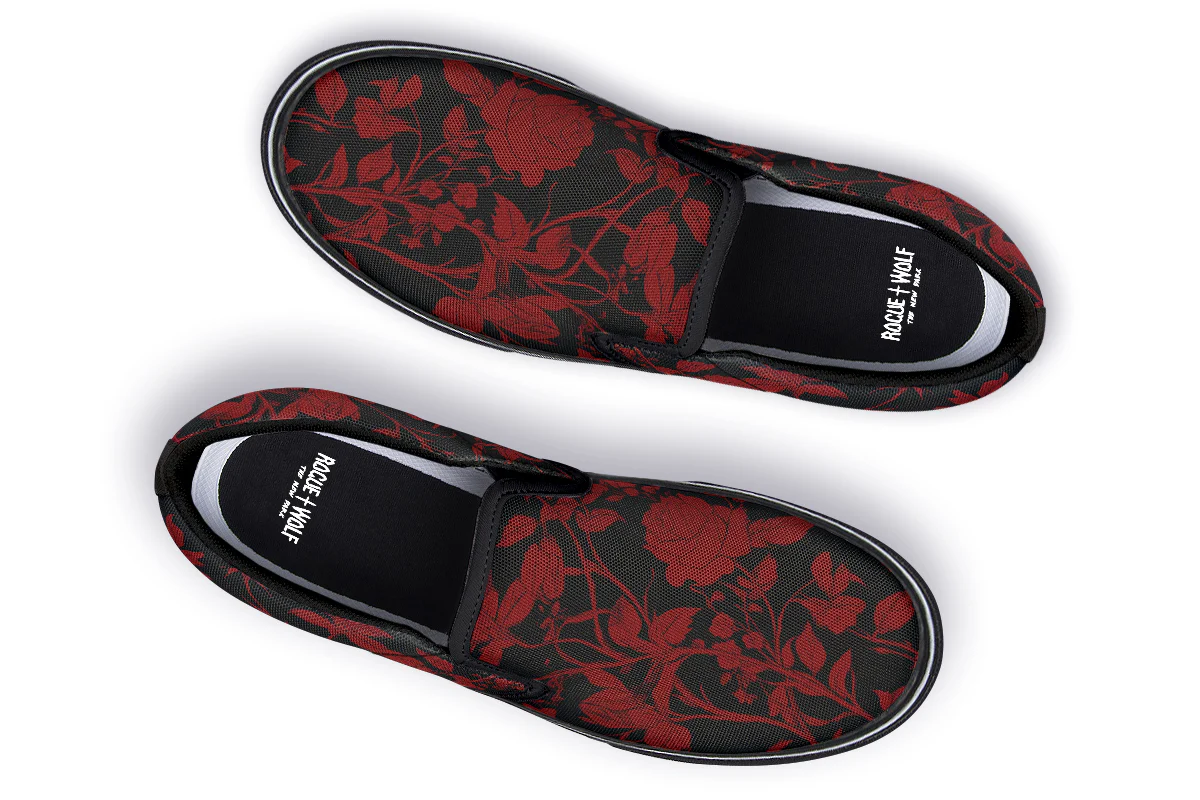 Blood Rose Romance Slipons - Image 7
