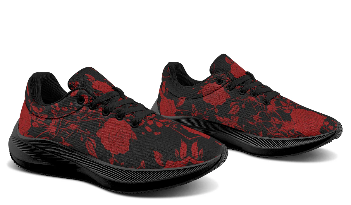 Blood Rose Romance Sneakers - Image 12