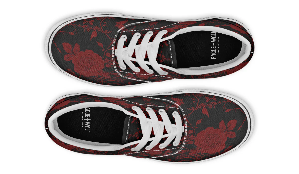 Blood Rose Romance Street Sneakers - Image 11