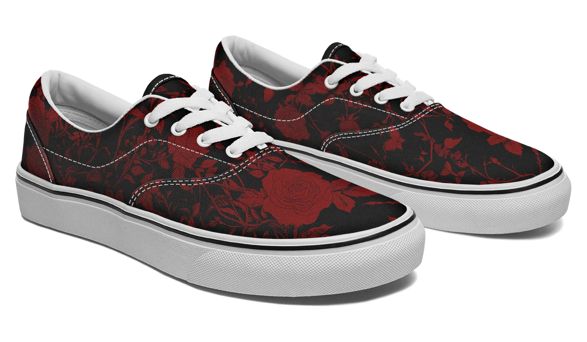 Blood Rose Romance Street Sneakers - Image 12