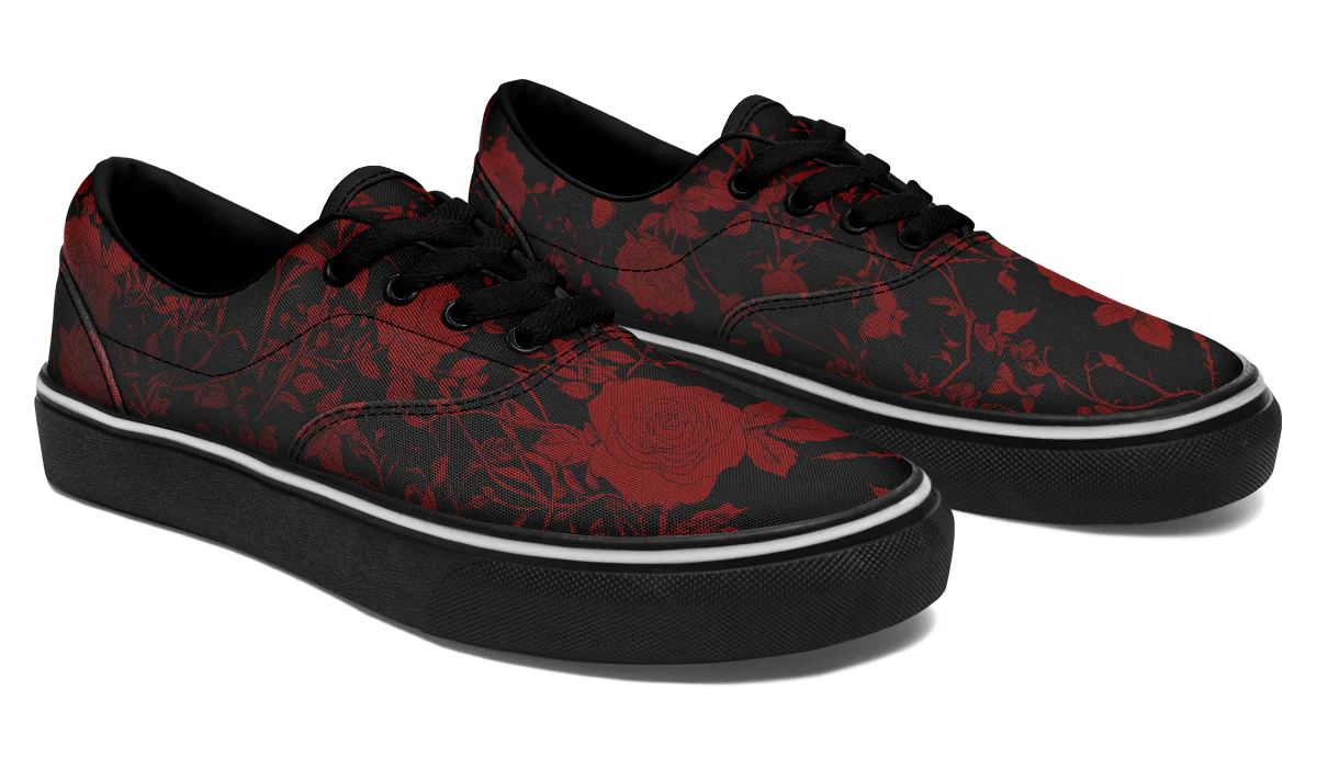 Blood Rose Romance Street Sneakers - Image 5
