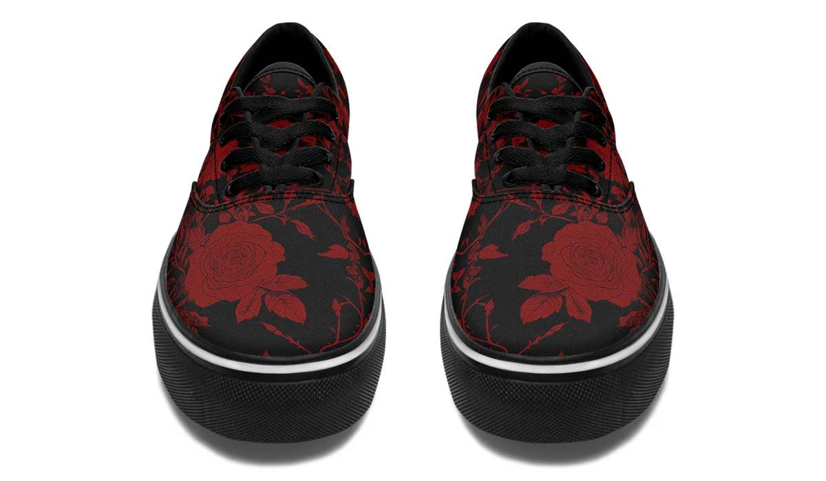 Blood Rose Romance Street Sneakers - Image 6