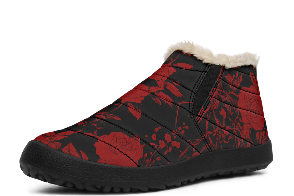 Blood Rose Romance Winter Sneakers - Image 2