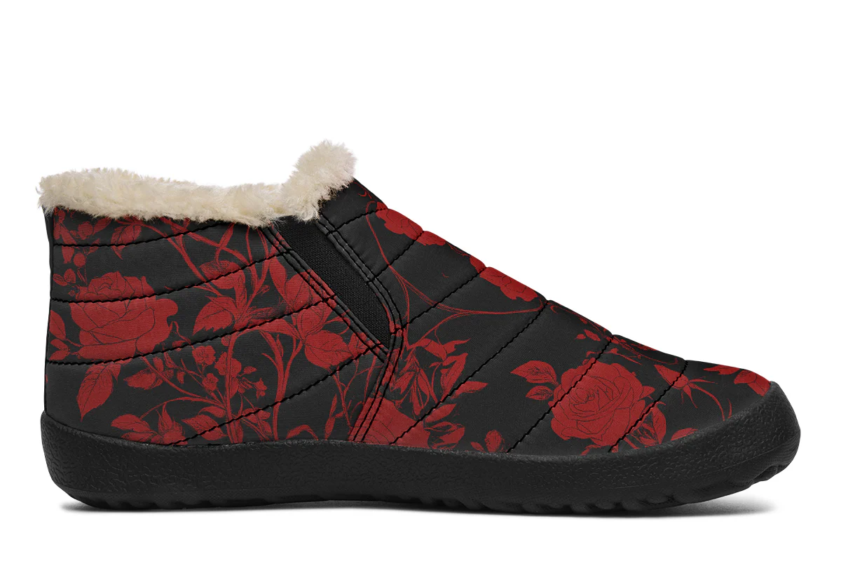 Blood Rose Romance Winter Sneakers - Image 3