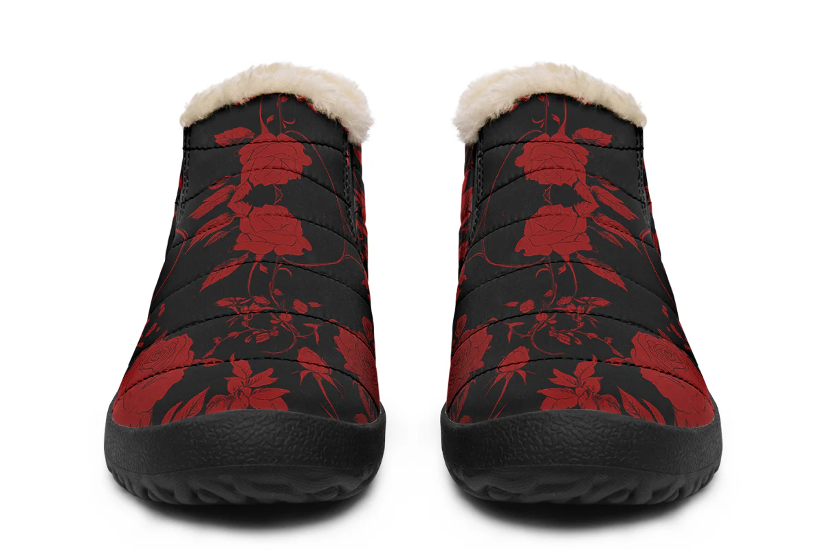 Blood Rose Romance Winter Sneakers - Image 4