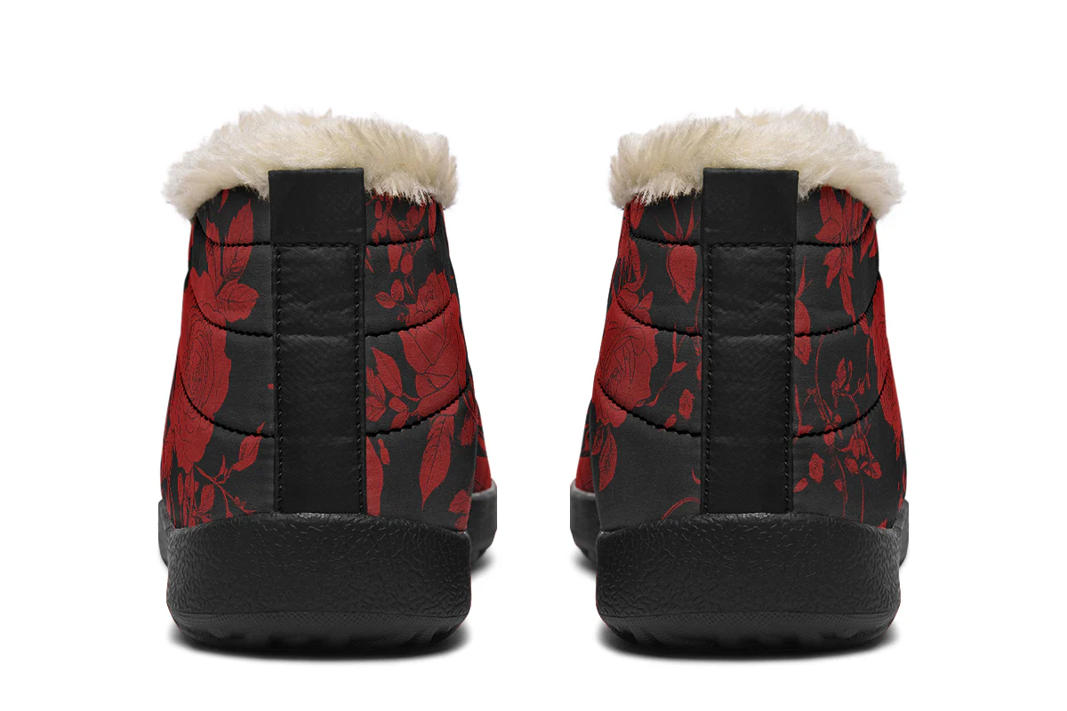 Blood Rose Romance Winter Sneakers - Image 5