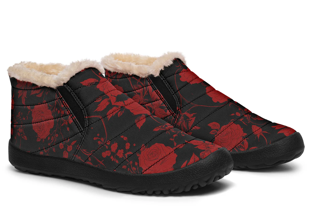 Blood Rose Romance Winter Sneakers - Image 7