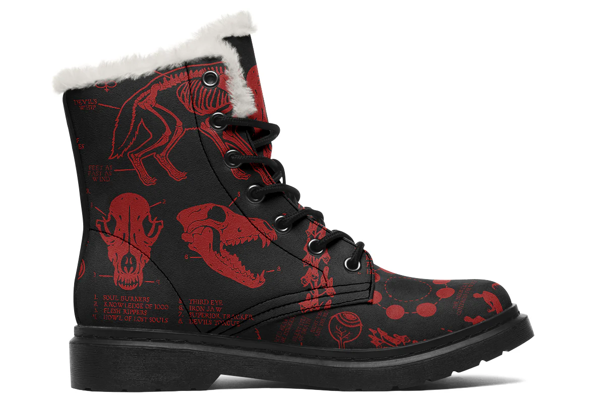 Blood Wolf Study Winter Boots - Image 2