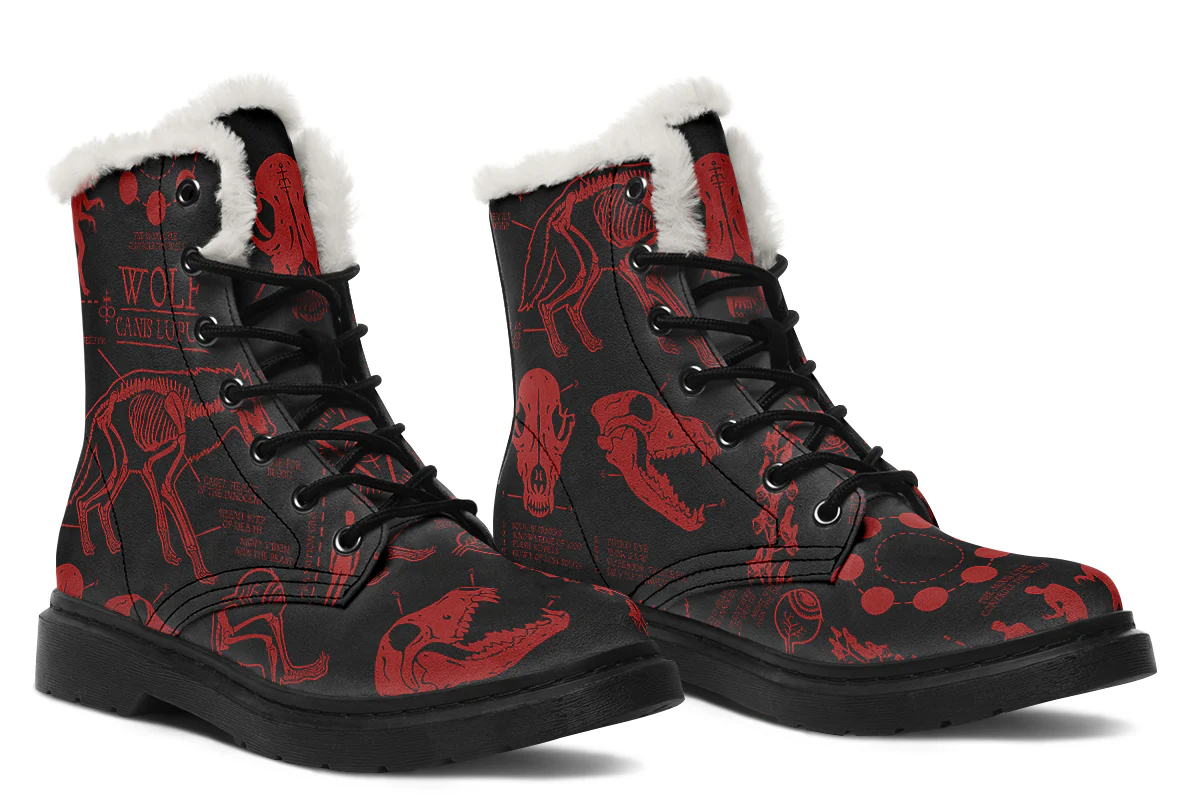 Blood Wolf Study Winter Boots - Image 6
