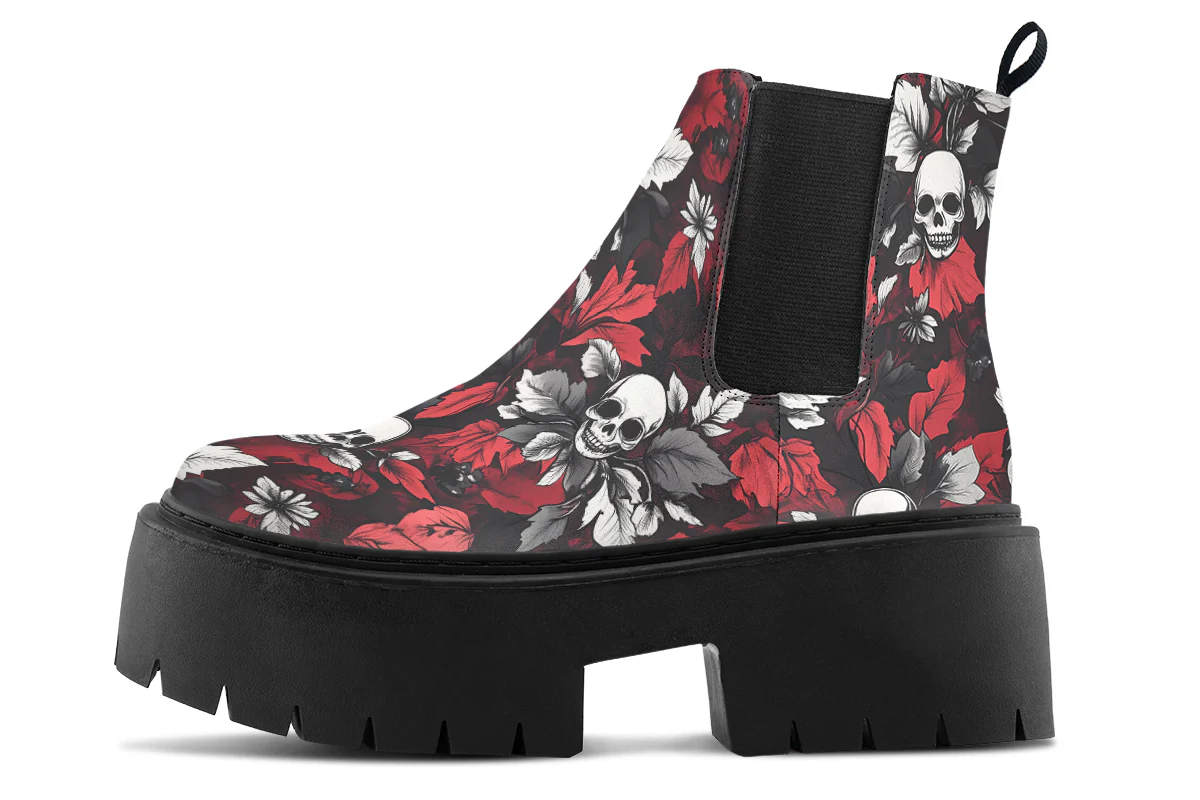 BloodLeaf Platform Chelsea Boots