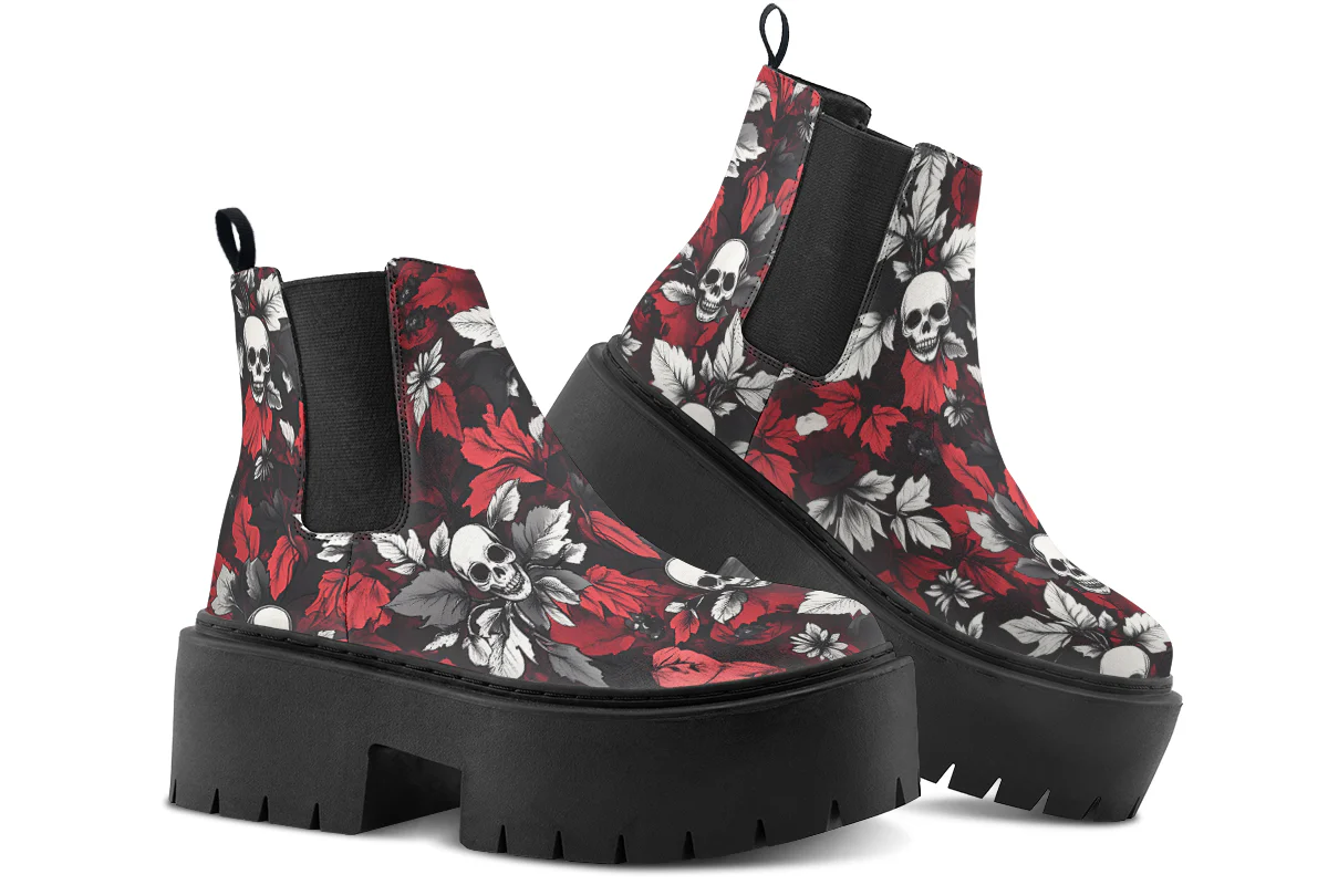 BloodLeaf Platform Chelsea Boots - Image 4