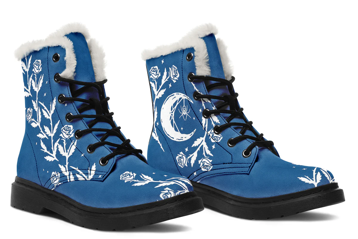 Blue Black Widow Winter Boots - Image 6