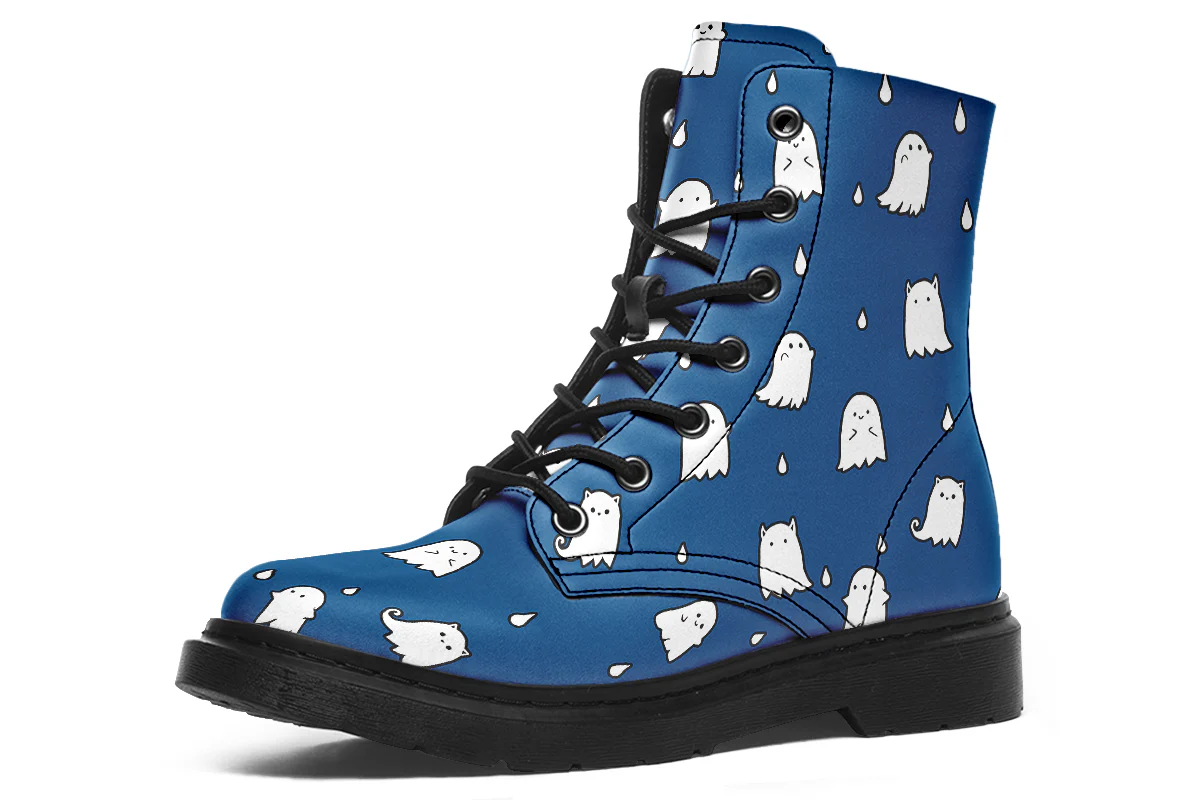 Blue Ghost Party Boots - Image 4