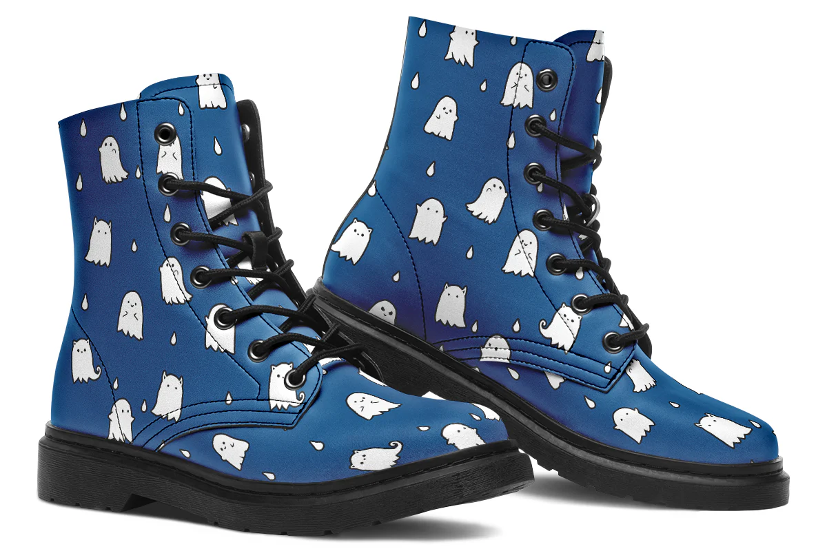 Blue Ghost Party Boots - Image 5