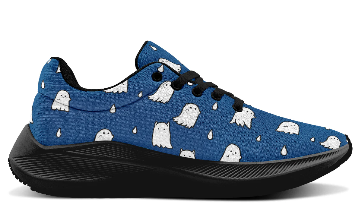Blue Ghost Party Sneakers - Image 11