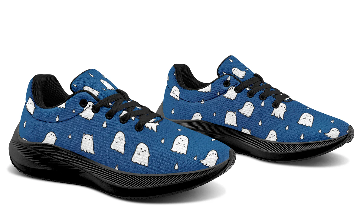 Blue Ghost Party Sneakers - Image 12