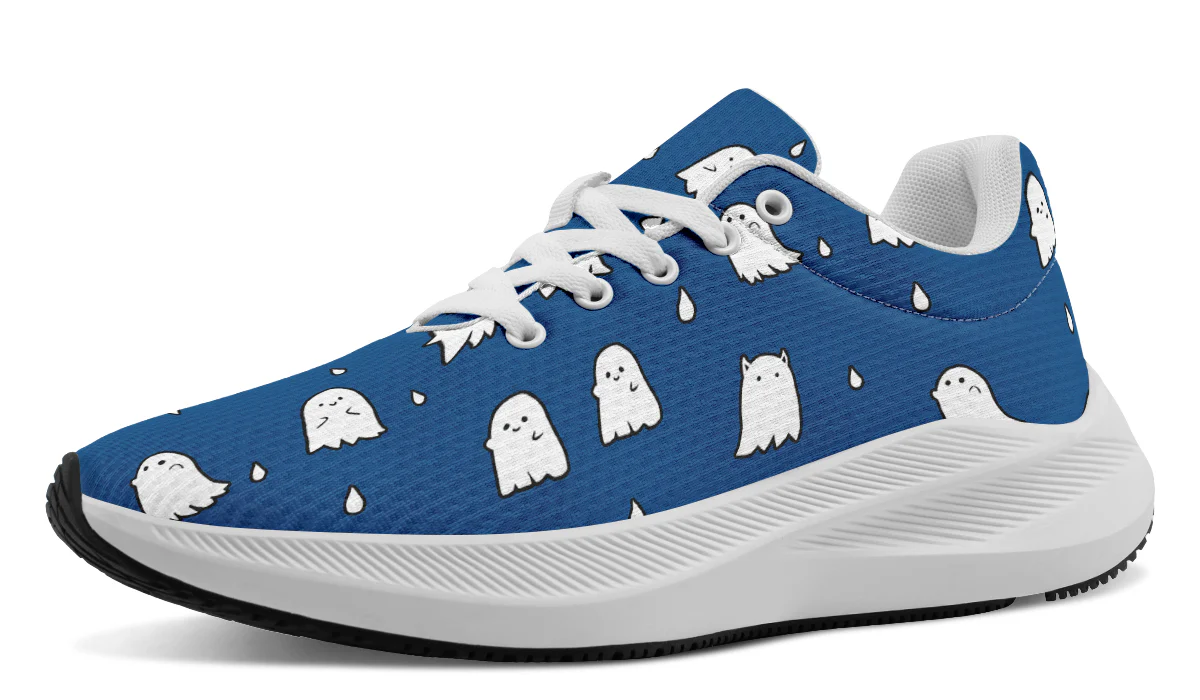 Blue Ghost Party Sneakers - Image 2