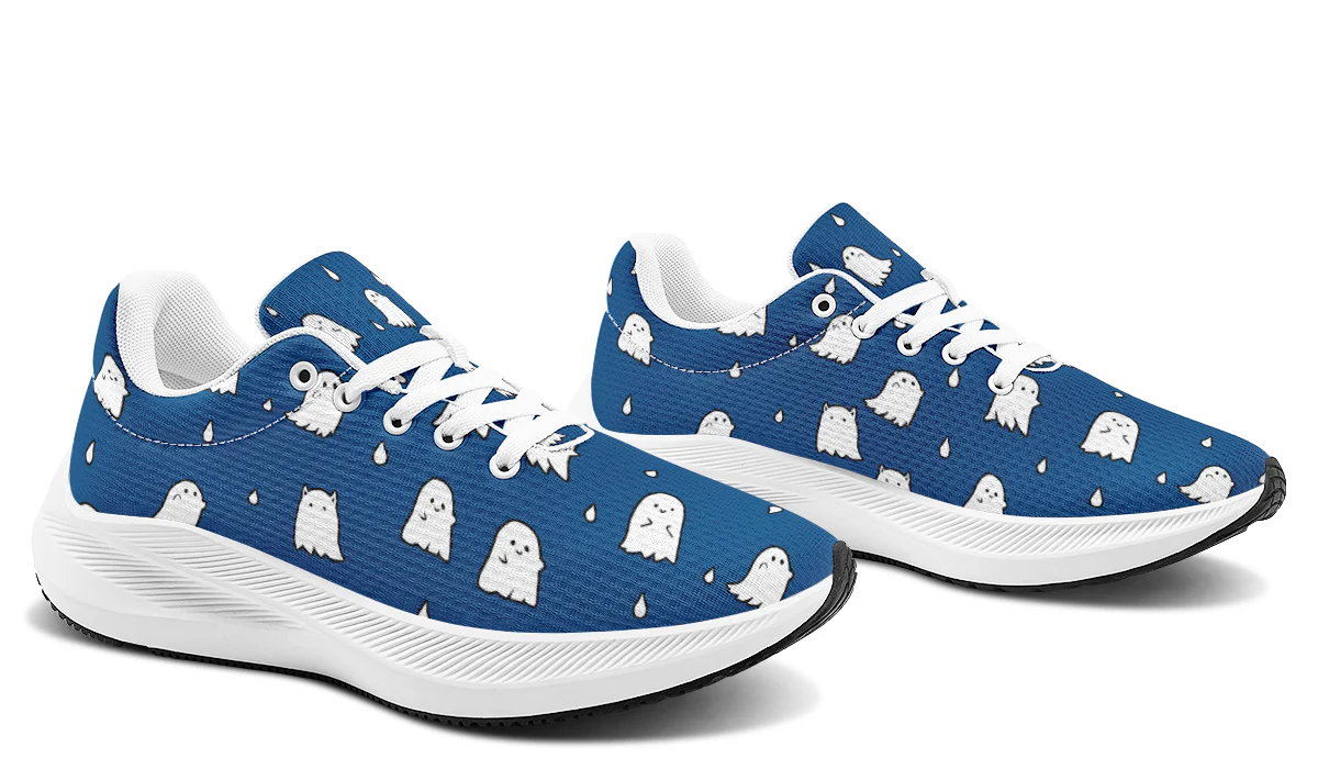 Blue Ghost Party Sneakers - Image 4