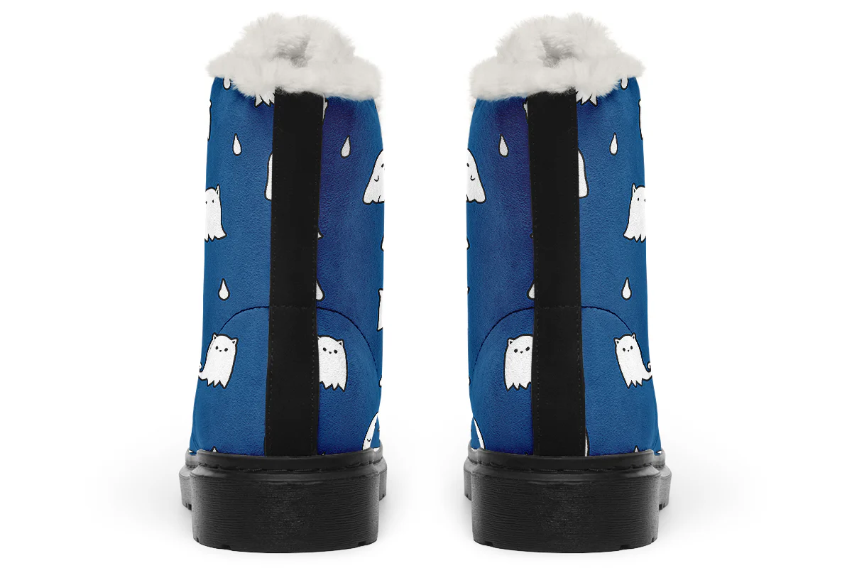 Blue Ghost Party Winter Boots - Image 4