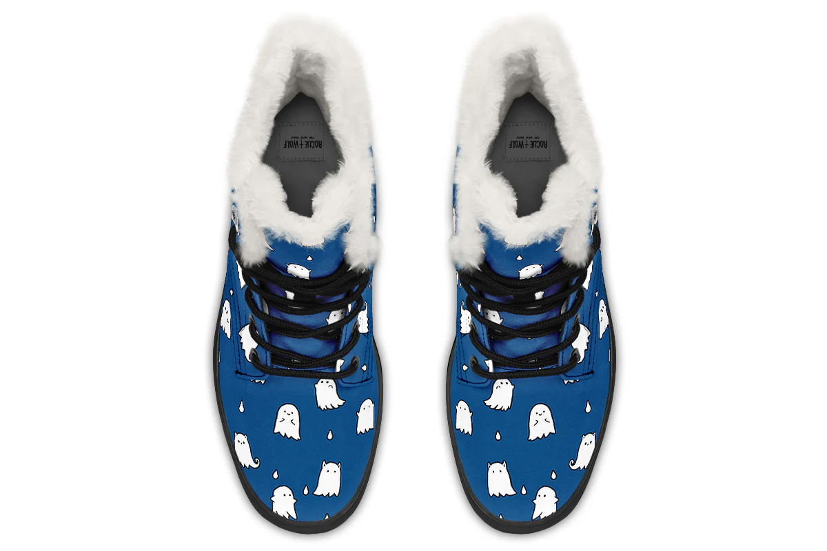 Blue Ghost Party Winter Boots - Image 7