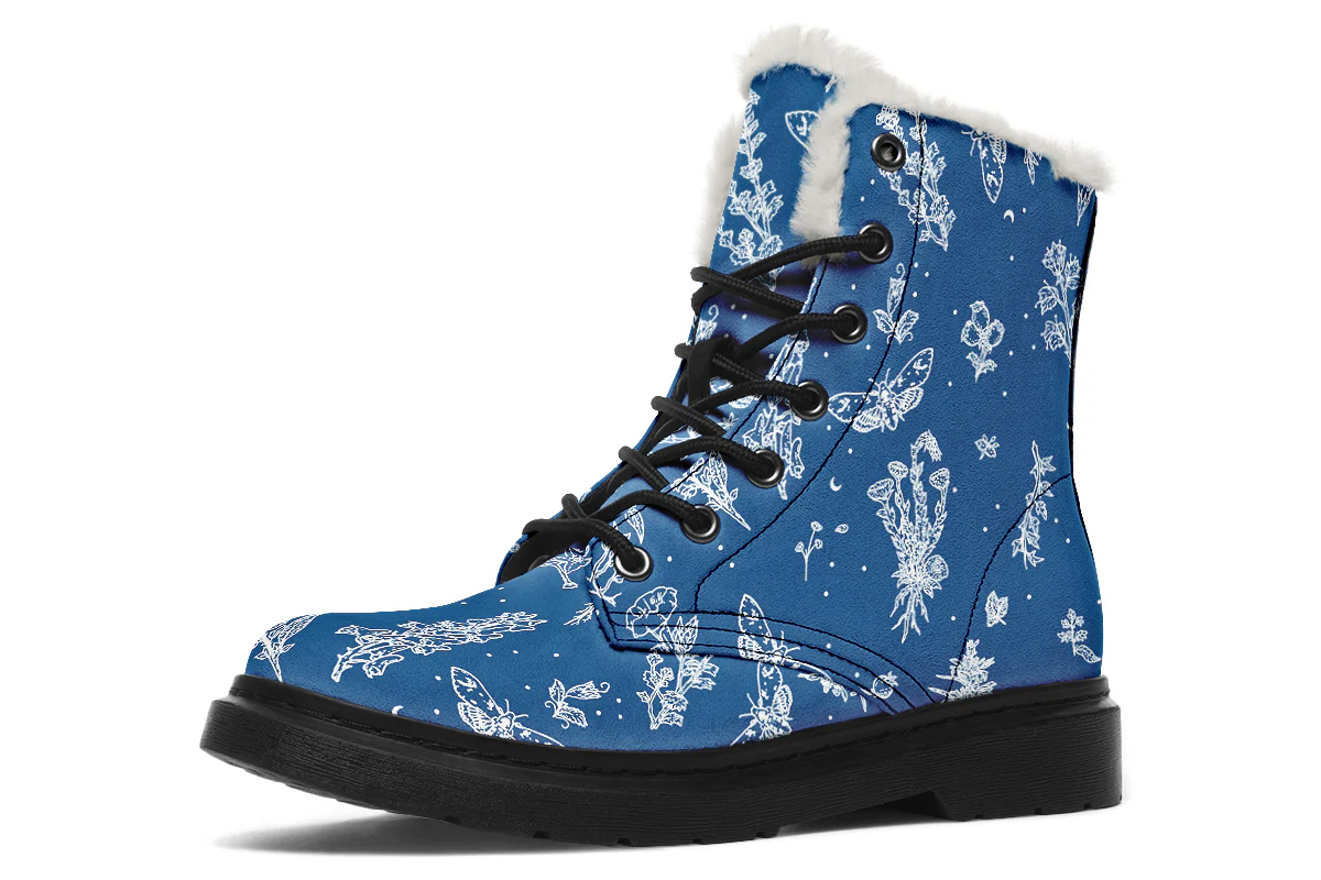 Blue Nightshade Winter Boots