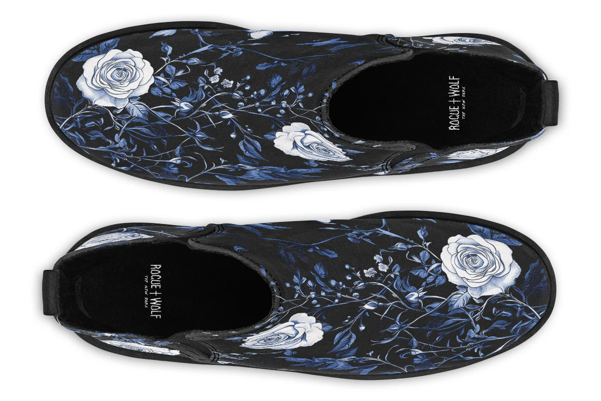 Blue Rose Romance Chelsea Boots - Image 6