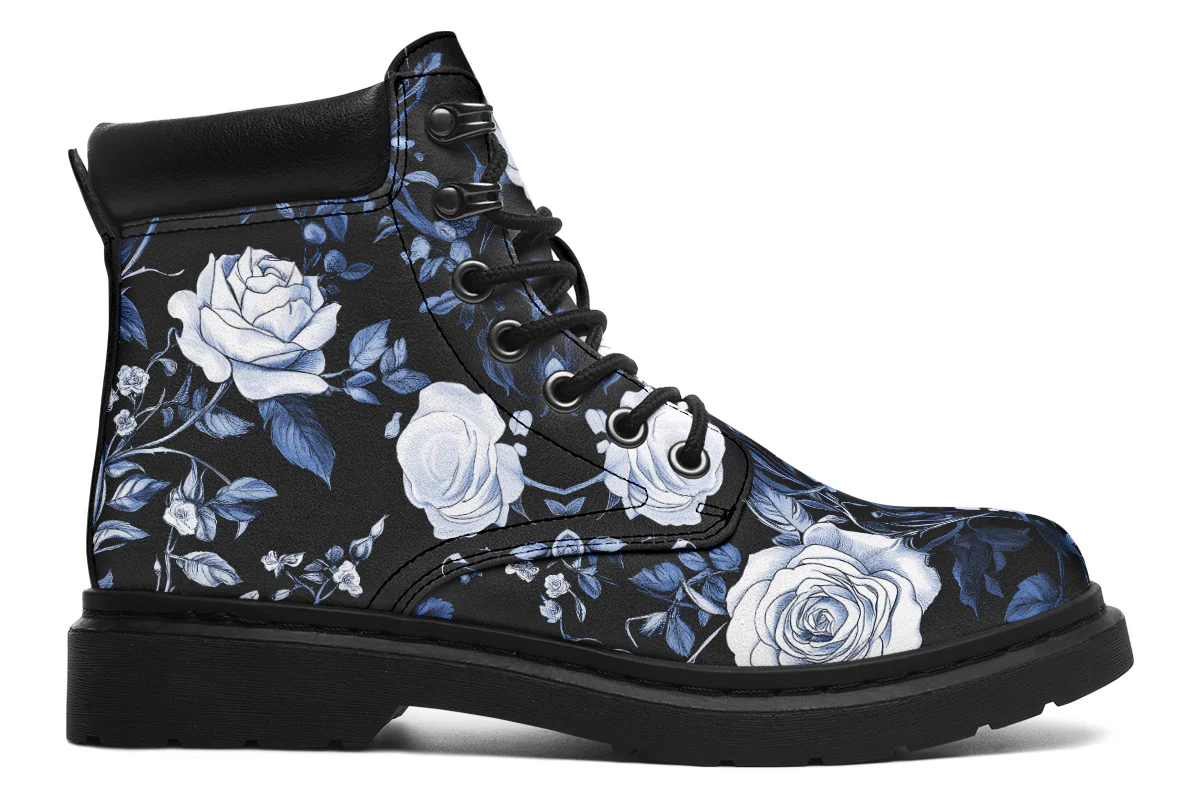 Blue Rose Romance Classic Boots - Image 3