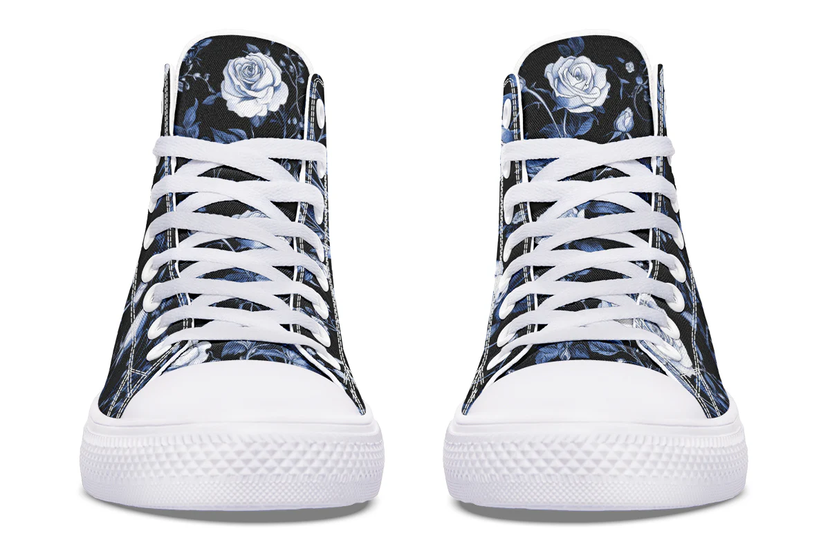 Blue Rose Romance High Tops - Image 15