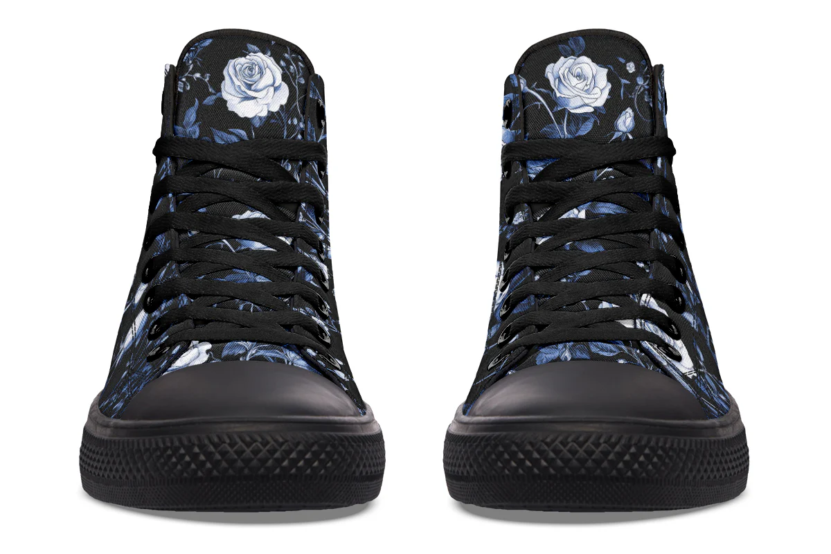 Blue Rose Romance High Tops - Image 6