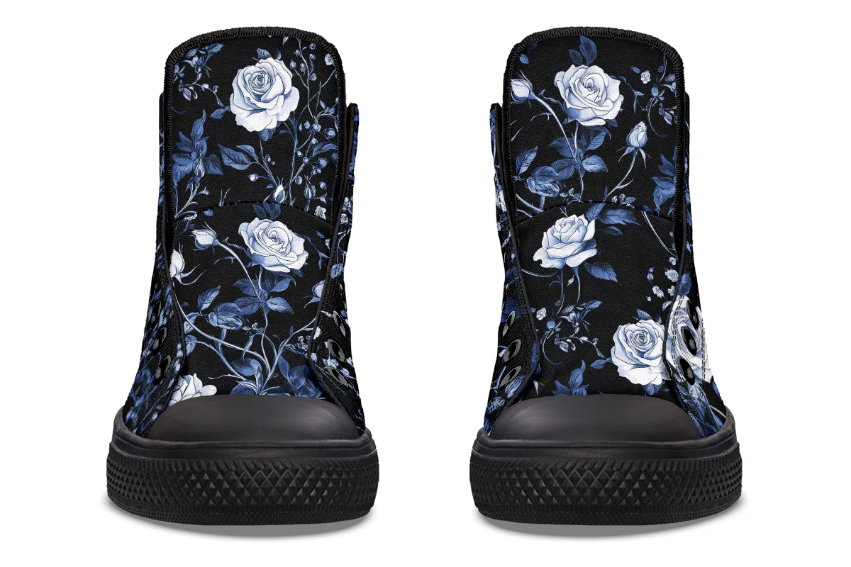 Blue Rose Romance High Tops - Image 7