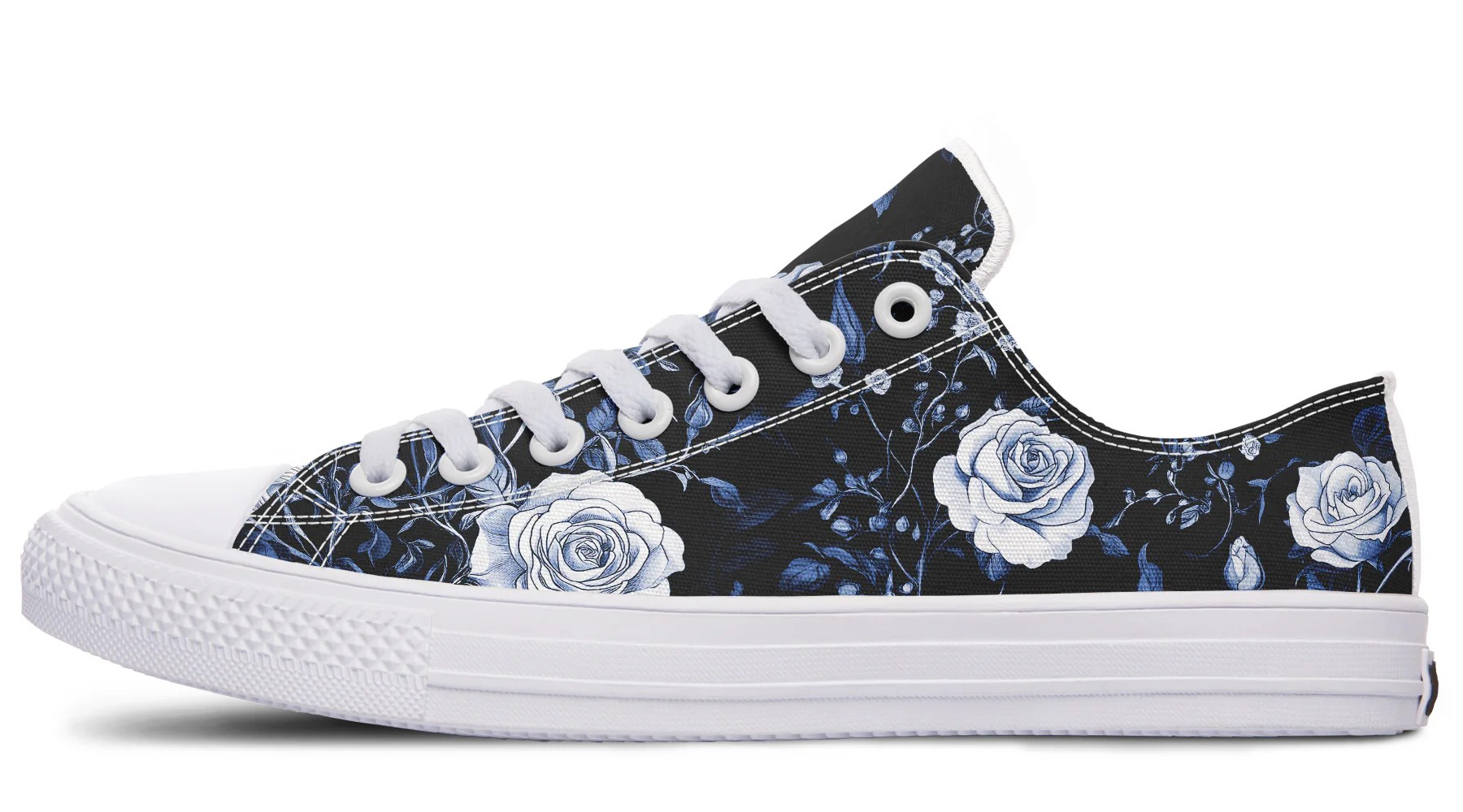 Blue Rose Romance Low Tops - Image 10