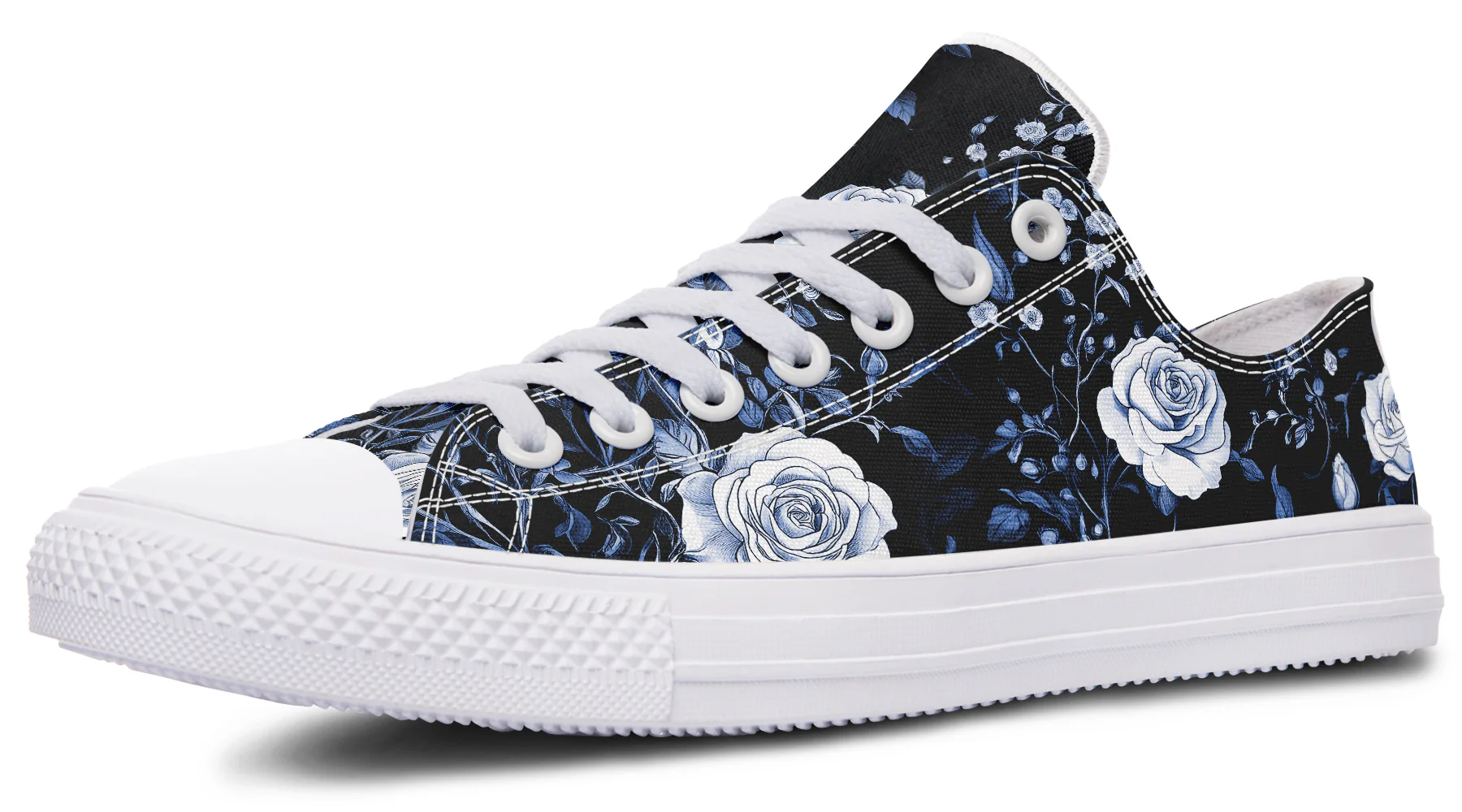 Blue Rose Romance Low Tops - Image 11