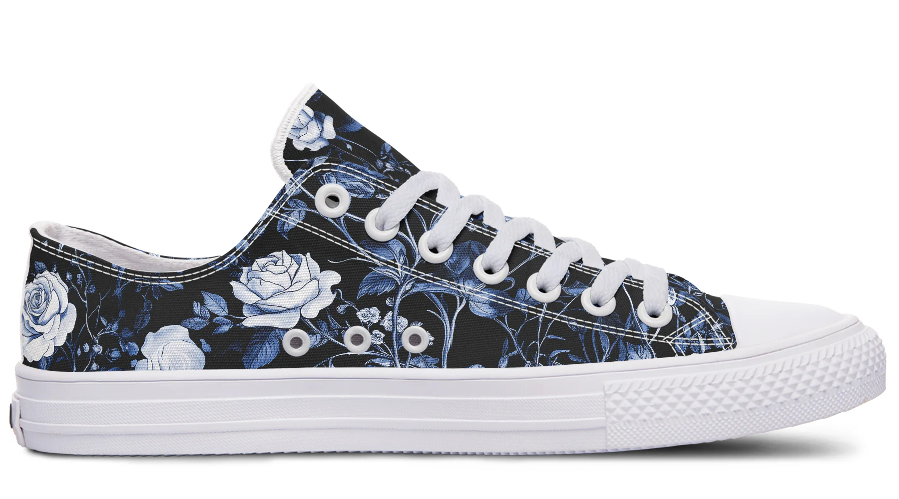 Blue Rose Romance Low Tops - Image 12