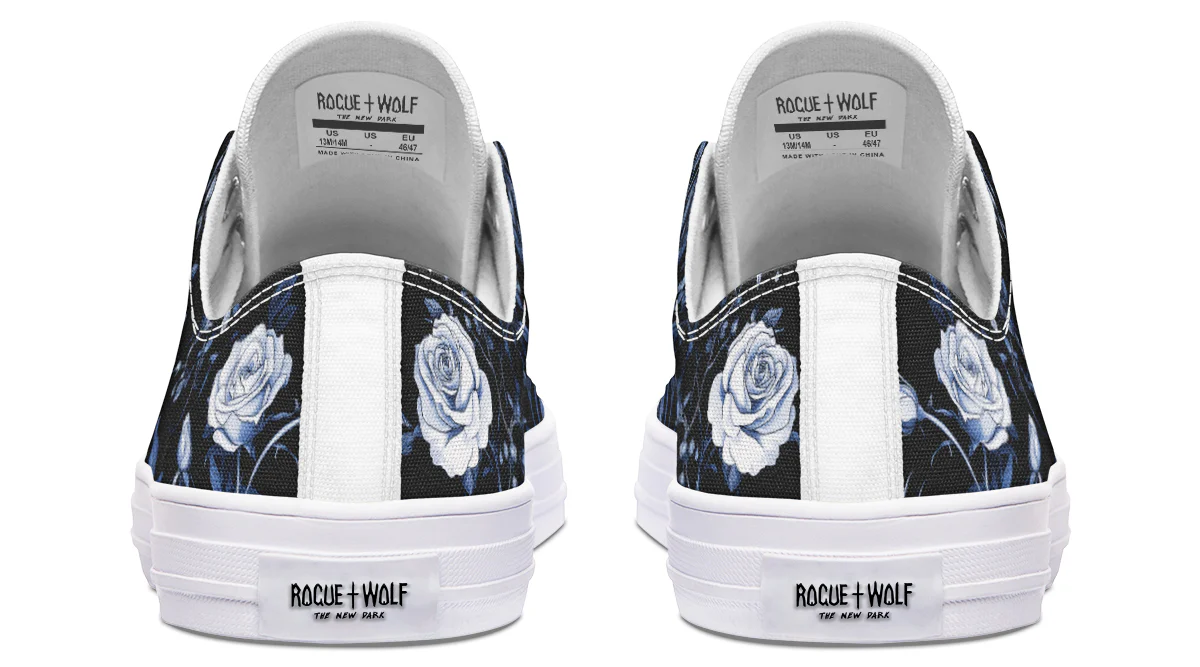 Blue Rose Romance Low Tops - Image 17