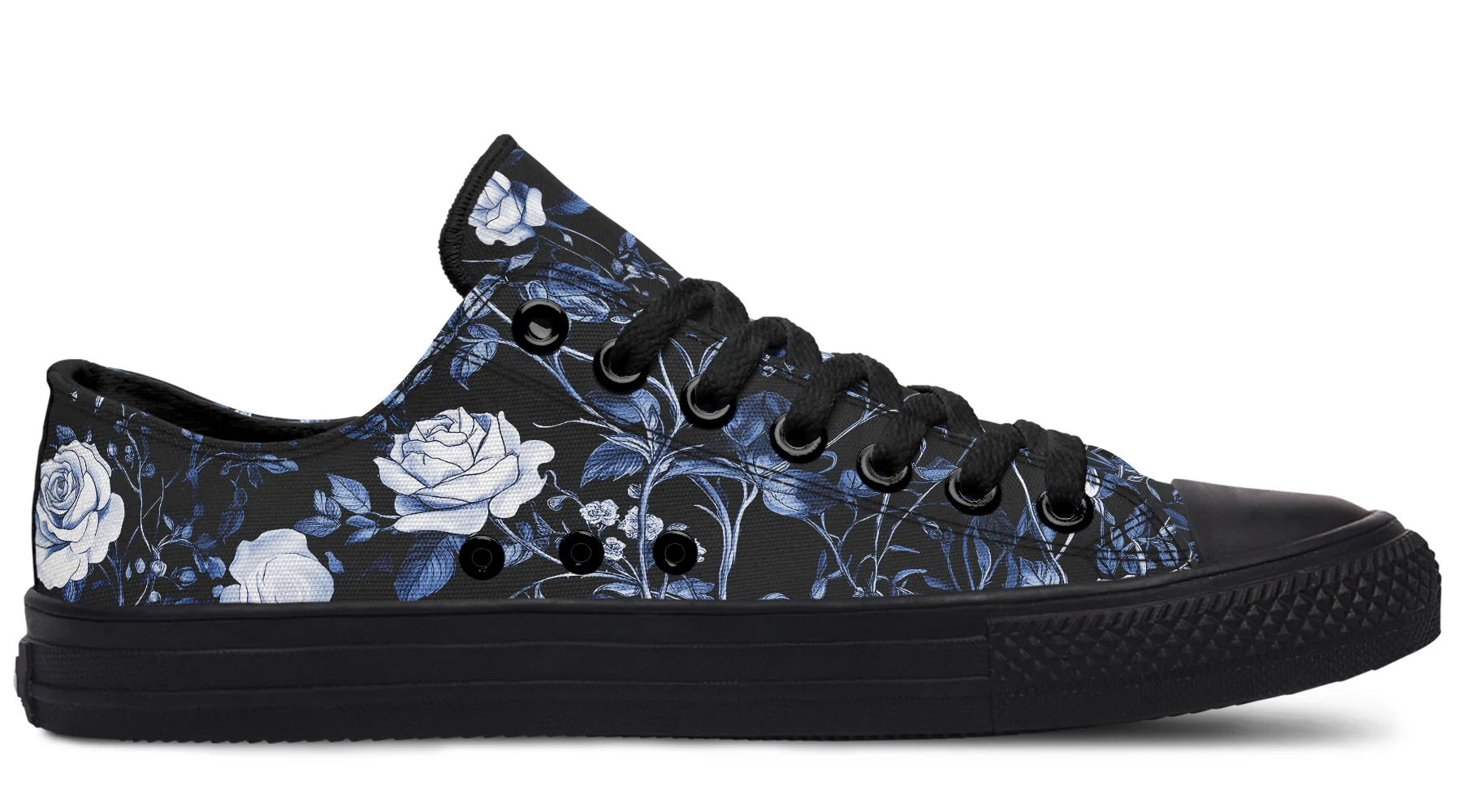 Blue Rose Romance Low Tops - Image 3