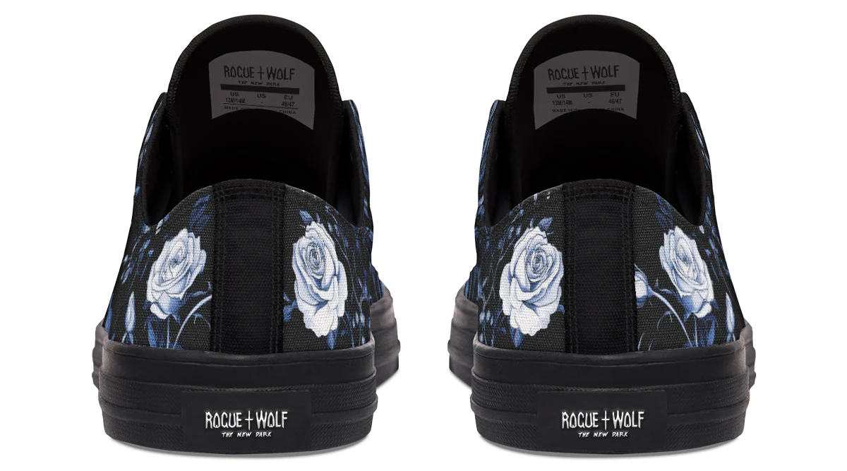 Blue Rose Romance Low Tops - Image 8