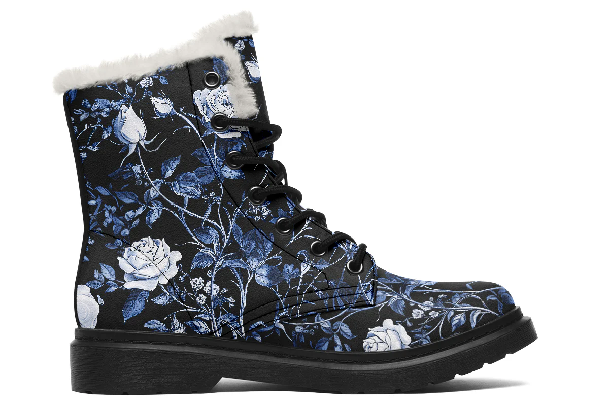 Blue Rose Romance Winter Boots - Image 2