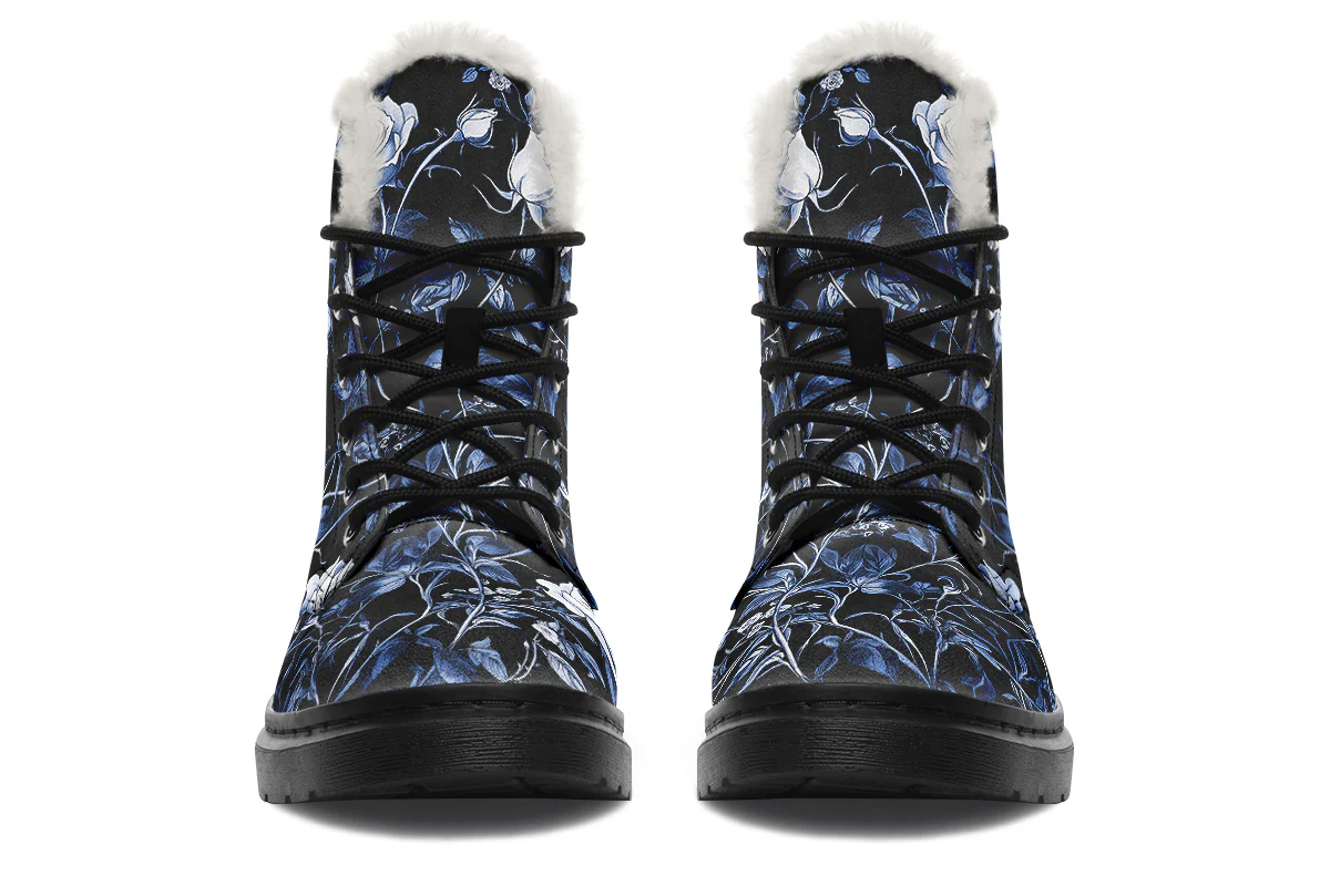 Blue Rose Romance Winter Boots - Image 3