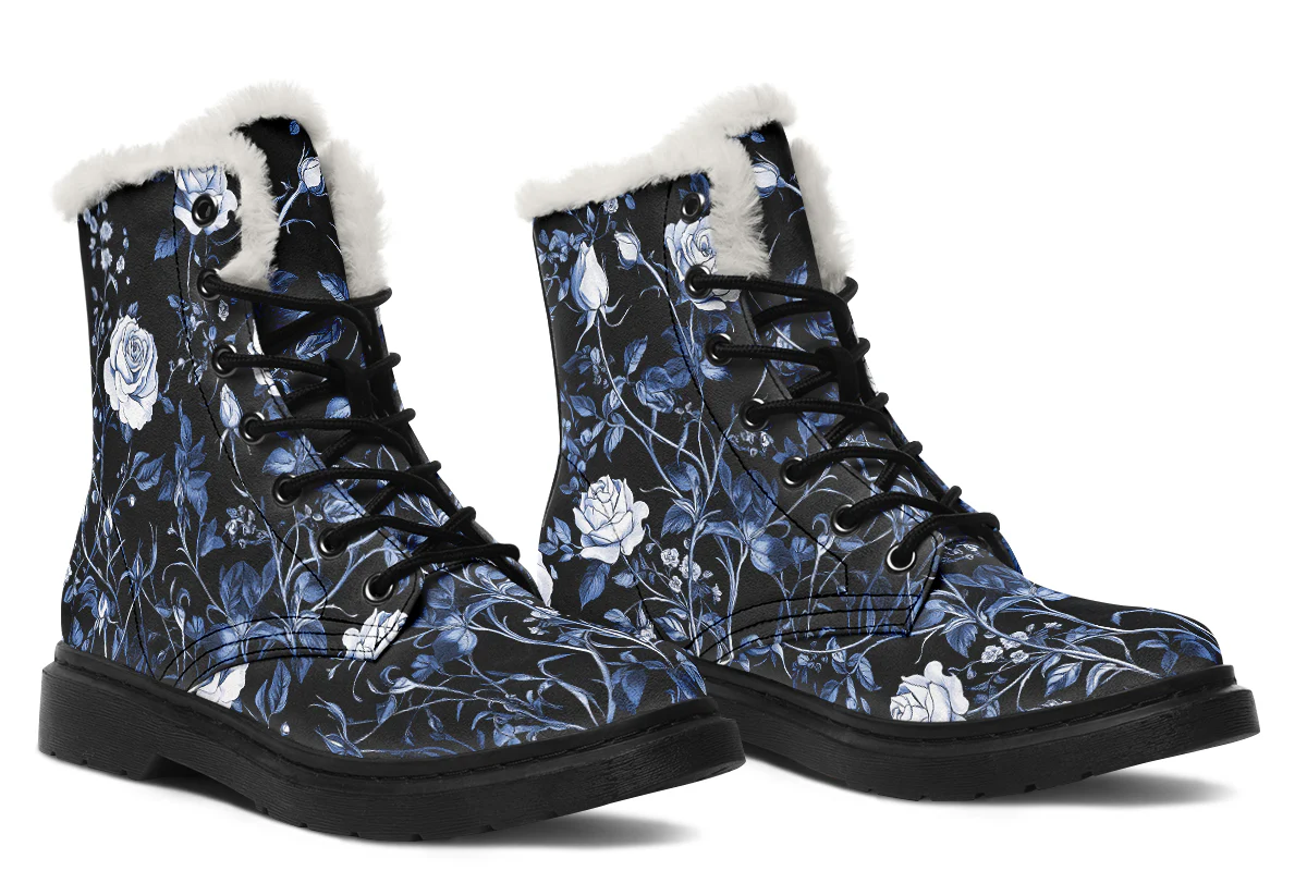 Blue Rose Romance Winter Boots - Image 6